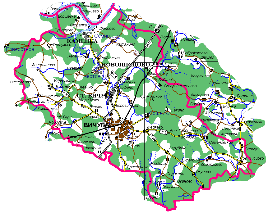 Ивановская обл карта районов